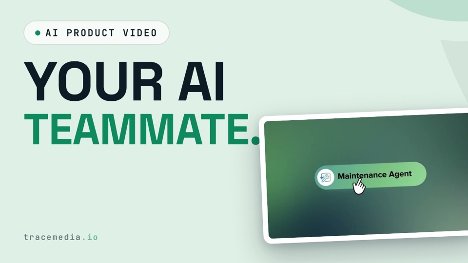 AI product video still